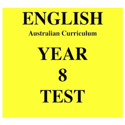 Australian Curriculum English Year 8